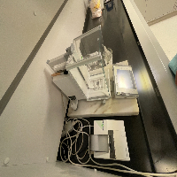 Mettler Toledo XP105DR Analytical Balance with Printer and Granite Slab image 1